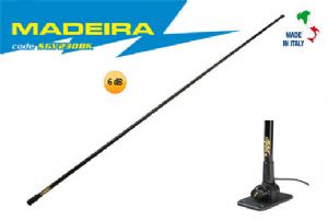 Supergain Antenna-MADEIRA - 2.3M Powerboat VHF Antenna  (click for enlarged image)